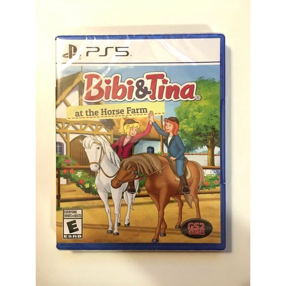 Bibi & Tina At The Horse Farm PS5 (Sony PlayStation 5, 2021) GS2 Games - Sealed - Picture 1 of 4
